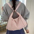 thumbnail image 4 of Large Capacity Tote Bag Style Casual Shoulder Bag Nylon Crossbody Bag Commute Work Backpack For Women, 4 of 7