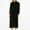 QR1-Black, variant on Meichang Womens Velvet Dress Fall Winter Long Sleeve Button Neck Wedding Guest Dresses formal Cocktail Party Ball Gown Vintage Midi Mother of The Bride Dresses