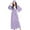 Purple, variant on AOOCHASLIY Bath Robes for Women Clearance Plush Robes Winter Warm Nightgown Couple Bathrobe House Robes Long Robes Autumn Nightgown