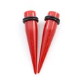 thumbnail image 1 of Pair of Acrylic Ear Tapers with O Ring Multiple Sizes Available, 1 of 8