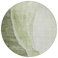 thumbnail image 2 of Addison Rugs Chantille Indoor/Outdoor Transitional Abstract Olive Washable Round Rug, 8' x 8', 2 of 6