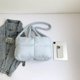 thumbnail image 4 of Pillow Shopper Bag Hobo Bolso Bandolera Puffer Tote Ligero para Mujer, 4 of 9