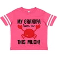 thumbnail image 3 of Inktastic My Grandpa Loves Me Crab Boys or Girls Toddler T-Shirt, 3 of 5