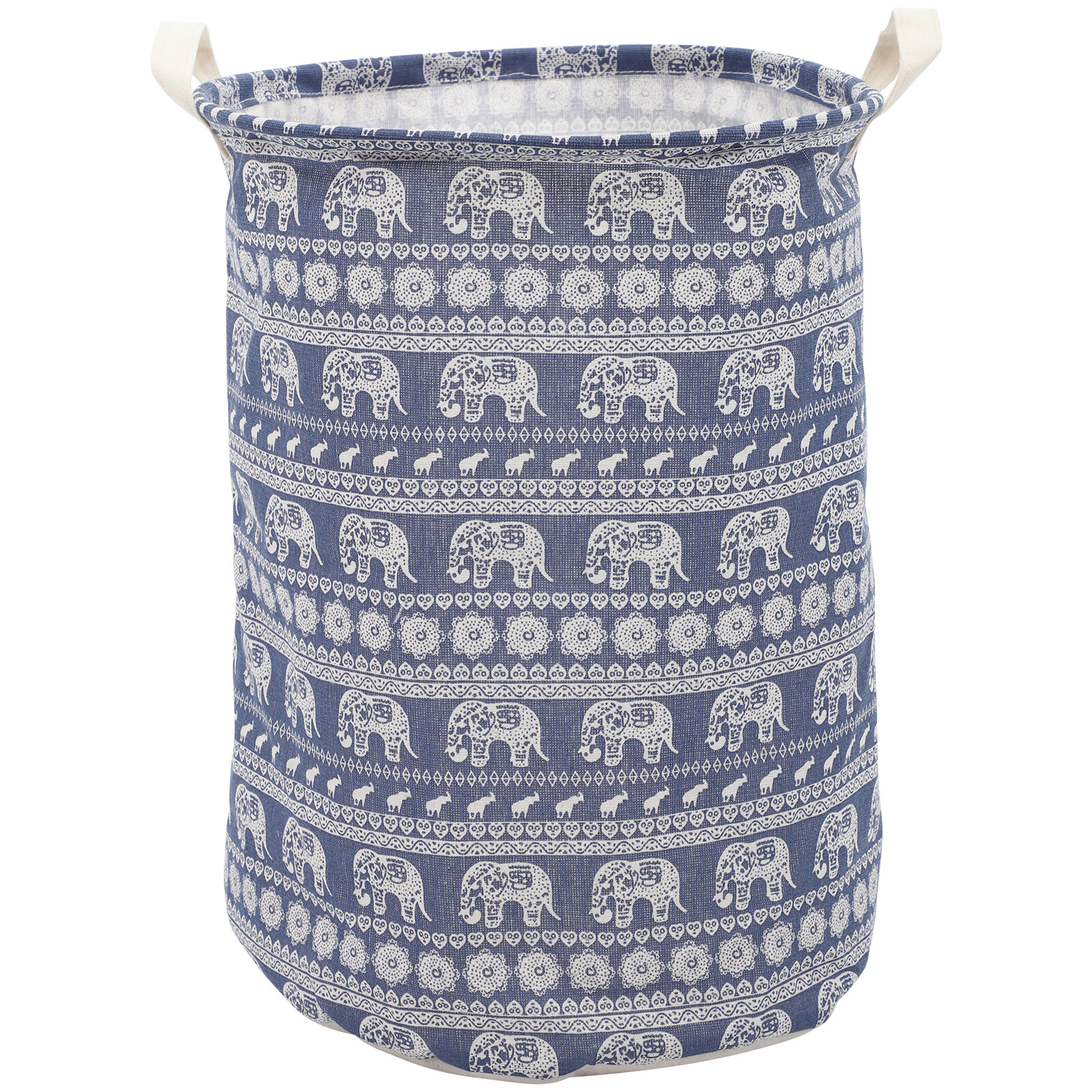 Blue Laundry Basket Laundry Hamper Large Laundry Basket Elephant