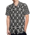 thumbnail image 4 of High Quality Hawaiian Shirts for Men Short Sleeve Aloha Beach Shirt Floral Summer Casual Button Down Shirts Blouses S258VD, 4 of 7