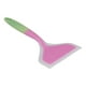thumbnail image 5 of Espátula para cocinar, espátula para freír de boca ancha de silicona transparente de dos colores, pala frita para panqueques para cocina casera (cabeza de espátula morada), 5 of 5