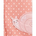 thumbnail image 3 of Pack de 3 mamelucos a presión Simple Joys de Carter's para niñas, 3 of 4