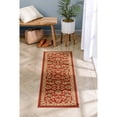 thumbnail image 7 of Well Woven Non-Skid/Slip Rubber Back Antibacterial 8x10 (7'10" x 9'10") Area Rug Timeless Oriental Red Traditional Classic Sarouk Thin Low Pile Machine Washable Indoor Outdoor Kitchen Hallway Entry, 7 of 7