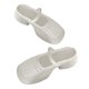 thumbnail image 2 of Sandalias sin espalda con punta cerrada, suela gruesa, cabeza redonda, transpirables, zapatillas sin espalda de verano para mujer, color beige, talla 37, 2 of 14