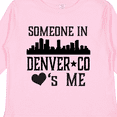 thumbnail image 4 of Inktastic Denver Colorado Someone Loves Me Skyline Boys or Girls Long Sleeve Toddler T-Shirt, 4 of 5