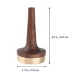 thumbnail image 3 of MasteelfCA 1pc Black Walnut Ring Shelf Ring Display Stand Wood Jewelry Display Stand, 3 of 8