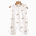 thumbnail image 4 of Baby Onesies Boy Infant Baby Boy Girl Easter Rabbit Jumpsuit Sleeveless Straps Romper Bib Pants One Piece Overalls Plaid Outfit, 4 of 4