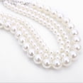 thumbnail image 3 of PVCS Collier de Perles Romantique en Alliage de Métal Incrusté de Bijoux pour Femme, 3 of 8