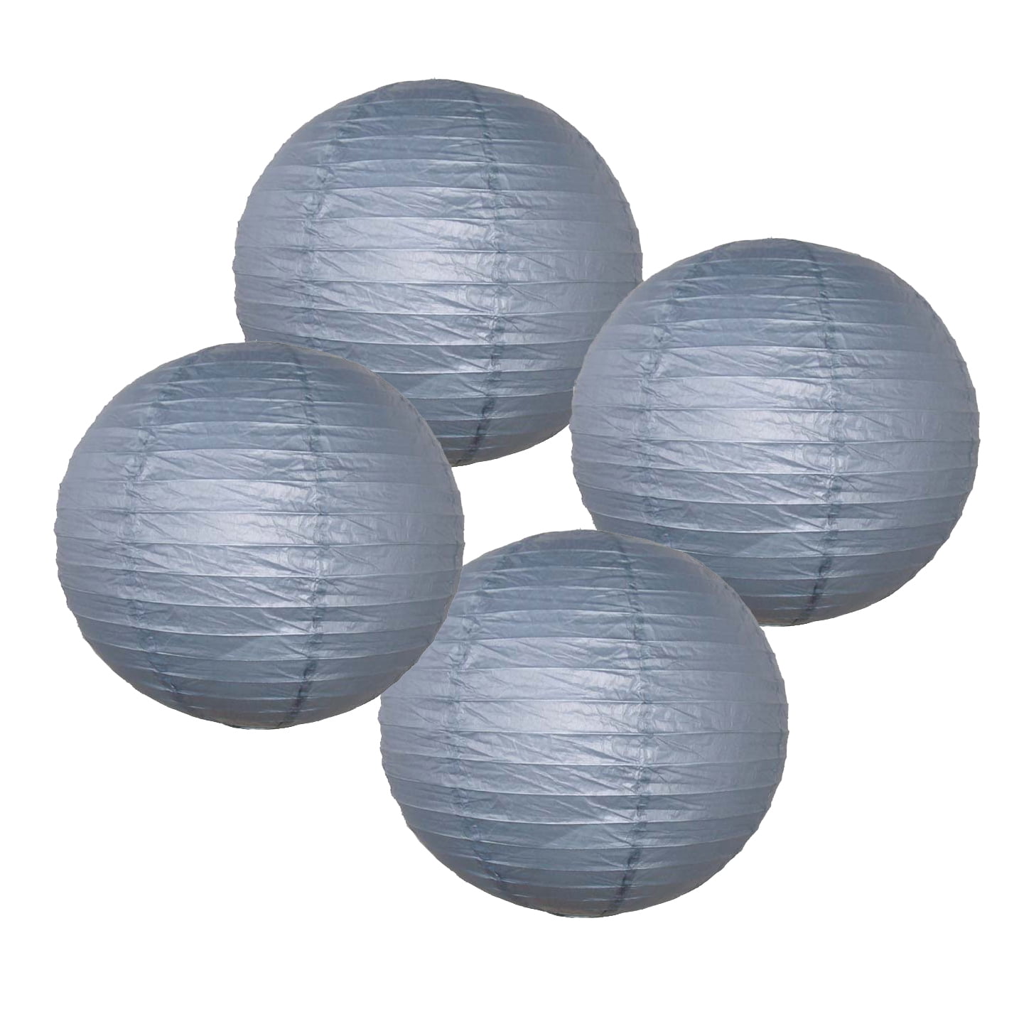grey paper lanterns