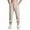 Beige, variant on PMUYBHF Male Mens Sweatpants With Zipper Pockets Grey Mens Autumn and Winter Sports Pants Loose Running Fitness Nine Point Pants Breathable Sports Ttraining Pants Casual Pants Sweatpants