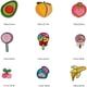 thumbnail image 3 of 40 Pices D'cussons De Fruits Repasser Pour Les Vtements D'enfants, Motif De Fruits, Brods, Coudre Sur Les Vestes, Sacs Dos, Casquettes, Jeans Pour, 3 of 5