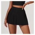 thumbnail image 4 of Women's fashion 2-in-1 golf tennis skirt pleated fitness suit with inner pocket, women's sexy style, 4 of 5