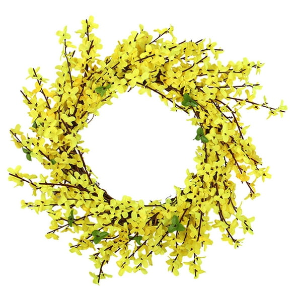 Garland 45cm ordinary lintel decoration pendant/vine, silk cloth, iron wire/(35*35*7,130)