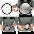 thumbnail image 3 of Accessoires 30cm/12 Pouces Réflecteur Rond Argent & Or 2-en-1 Pliable Portable pour Studio Photographie avec Sac de Transport, 3 of 7