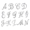thumbnail image 2 of MasteelfCA Chemise en Alliage à Lettres Anglaises, Col Épingle, Broche en Métal (B), 2 of 7