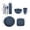 Blue, variant on Bwiyojiz Home, Garden & Tools Dining Entertaining Kitchen Count 8pcs 8-piece Set of Straw Tableware Including Knives Forks Spoons Bowls Dishes Outdoor Portable, Gifts for Friend, Blue