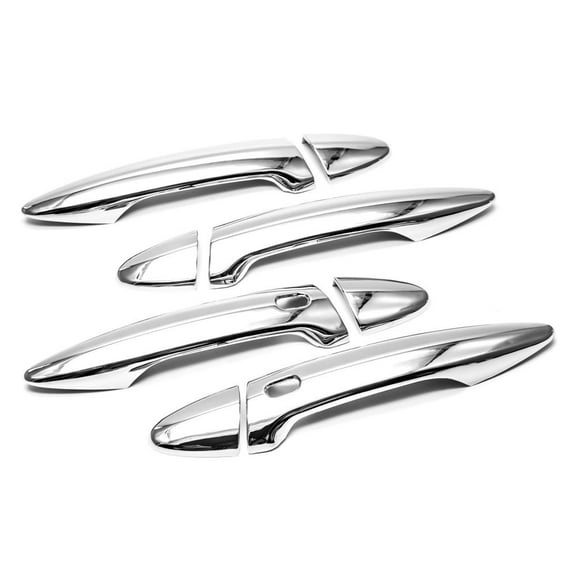 Sizver Chrome Door Handle Coverss For 2006-2013 IS250 Sedan/2006-2013 IS350 Sedan/2008-2013 ISF Sedan