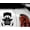 Black, variant on Li'l Hero on Board ~ Auto or Window Decal Black 8" x 10"