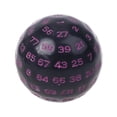 thumbnail image 2 of 100 Sided Polyhedral Family Game Entertainment Acrylic s for Club Bar Role Playing Play Fun , Black, 2 of 8