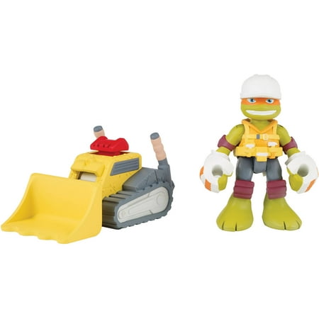 Construction Michelangelo with Mini Bulldozer