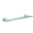 thumbnail image 3 of Preston 19 in. W Glass Bath Shelf in Chrome, 3 of 4