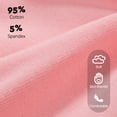thumbnail image 3 of Resinta 4 Packs Unisex Baby Toddler Cotton Shorts Baby Pull-on Shorts with Drawstring Soft Summer Clothes for Daily Wear, 3 of 9