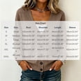 thumbnail image 3 of Vivianyo HD Women's Cardigan Sweater with V‑Neck, Long Sleeve Button Front Basic Fall Sweater For Women with Pockets, Sizes S-3XL, 3 of 7