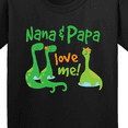 thumbnail image 4 of Inktastic Nana Papa Love Me Grandchild Dinosaur Youth T-Shirt, 4 of 5