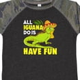 thumbnail image 4 of Inktastic Iguana Funny Pet Boys or Girls Toddler T-Shirt, 4 of 5