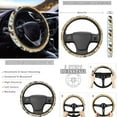 thumbnail image 3 of FKELYI American Tribal Horse Print 16 Pcs Car Seat Covers with Steering Wheel Cover Seatbelt Pads Headrest Protector Universal Fit Armrest Pad Handbrake Cover Gear Shift Cover Cup Coasters, 3 of 6