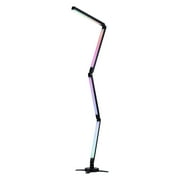 Vivitar Bendable RGB Corner Light Bar - 56 Inch LED Floor Lamp, Music Reactive, Remote Control for Gaming Room, Bedroom, Teen Room Decor & Night Light Ambience