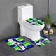 thumbnail image 1 of Juego de 3 alfombras de baño del equipo Seahawks, alfombra antideslizante para baño, 31,5 x 20 pulgadas, 1 of 7