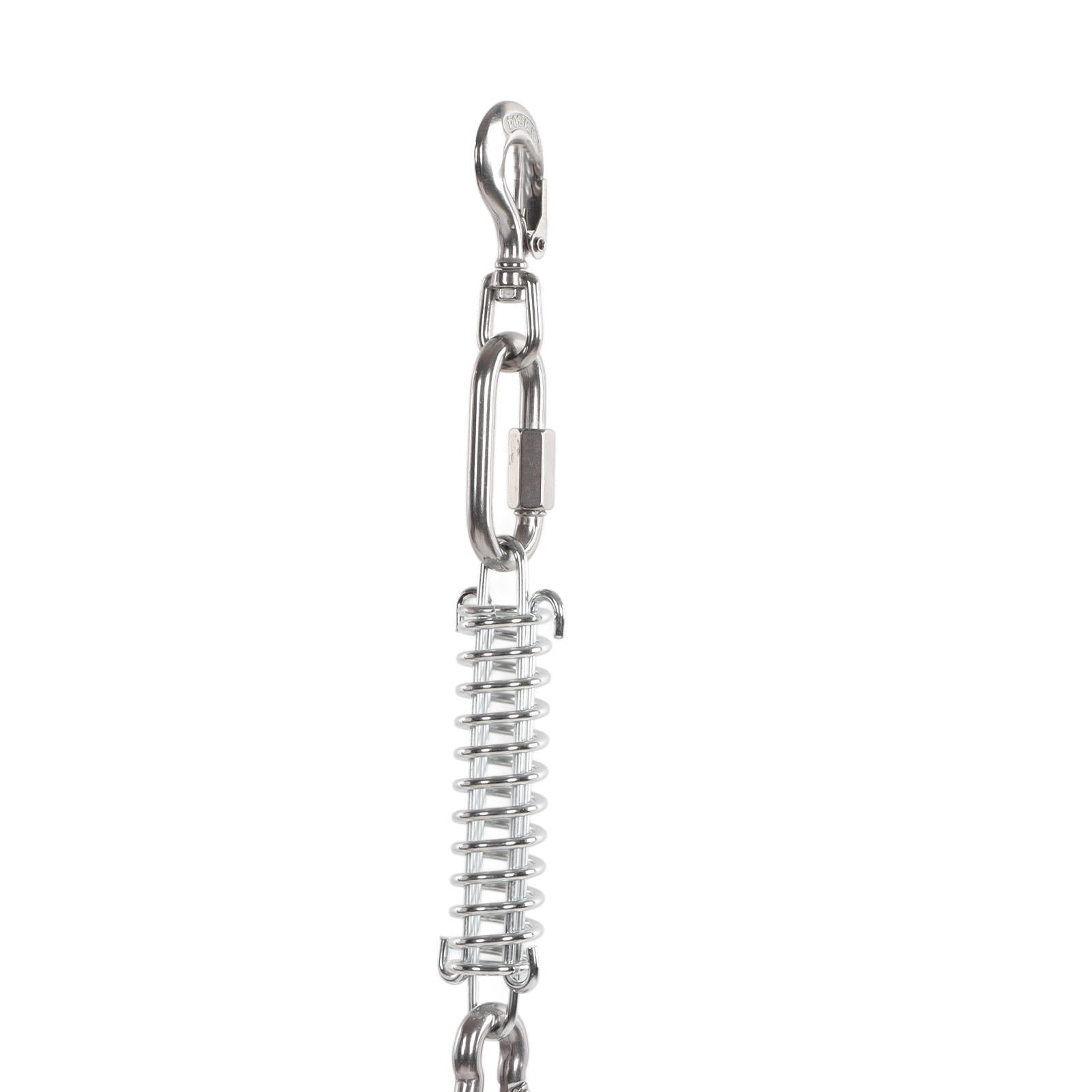 BOKYAN 360° Rotating Spring Pole Dog Toy – Durable Stainless Steel & Dual Cotton Rope for Indoor/Outdoor Muscle Building & Interactive Play