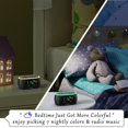thumbnail image 4 of Radio despertador HOUSBAY Glow con dígitos en forma de arcoíris y luz nocturna, 4 of 7