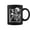 Black, variant on Halloween Coffee Drinking Skeleton Skull Coffee Mugs