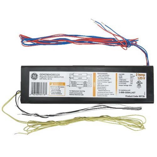 GE ProLine Electronic MultiVolt Linear Fluorescent Ballast, F96T12/HO