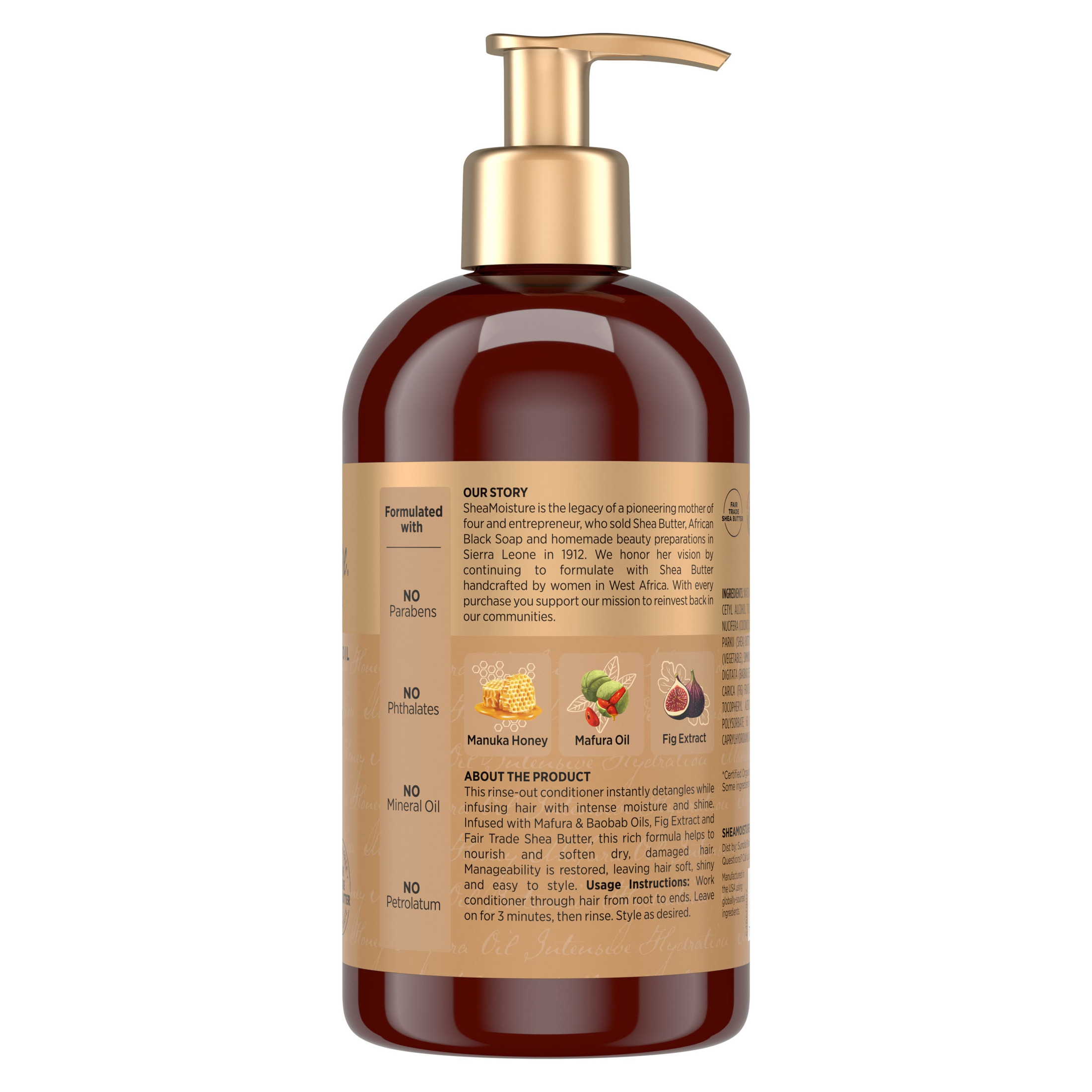 SheaMoisture Intensive Hydration Conditioner, Manuka Honey, 13 fl oz photo 8