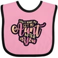 thumbnail image 3 of Inktastic Aunt Funny Niece Girls Baby Bib, 3 of 4