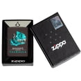 thumbnail image 6 of Zippo Assassin's Creed Valhalla Viking Ship Brown Pocket Lighter, 6 of 6