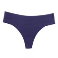 thumbnail image 1 of TrowBridge-bragas sin costuras para mujer, tangas femeninas de satén de seda, ropa interior Sexy, lencería acogedora, deporte, Fitness, t-back, 1 of 4