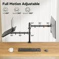 Monitor and Laptop Stand for 1332 inch LCD LED Screens, Adjustable