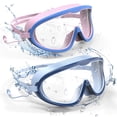 thumbnail image 1 of GPED Gafas de Natación para Niños, Paquete de 2 Gafas de Natación Anti-fugas para Niños y Niñas de 3 a 15 Años, 1 of 7