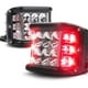 thumbnail image 1 of Luces LED de 36 W para autos y camionetas | Luces laterales con luz blanca y estroboscópica ámbar | Haz de 30 grados | Brillo de 4200 LM | Uso todoterreno y en vehículos de emergencia, 1 of 1