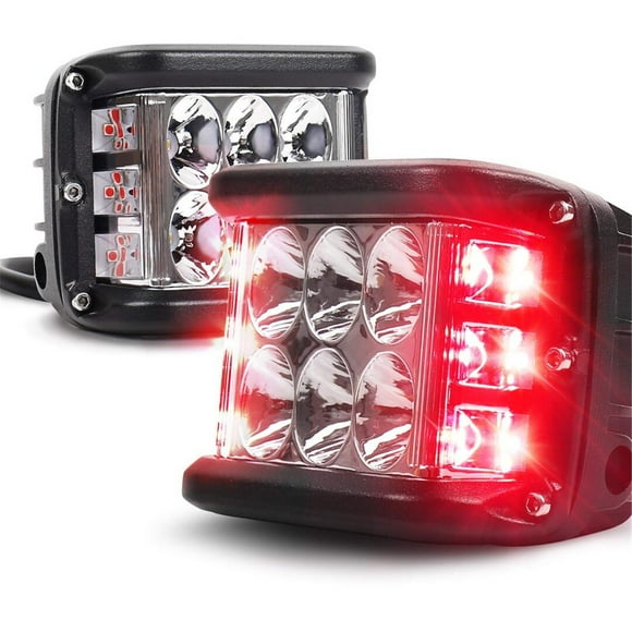 36w Car Sides LED Color Light Bright Double-sided Color Strobe Pod