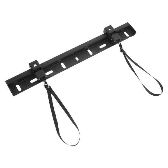 Masteelf  No Drill Tv Wall Mount Stud Decor Data Cable Household Applicator Black